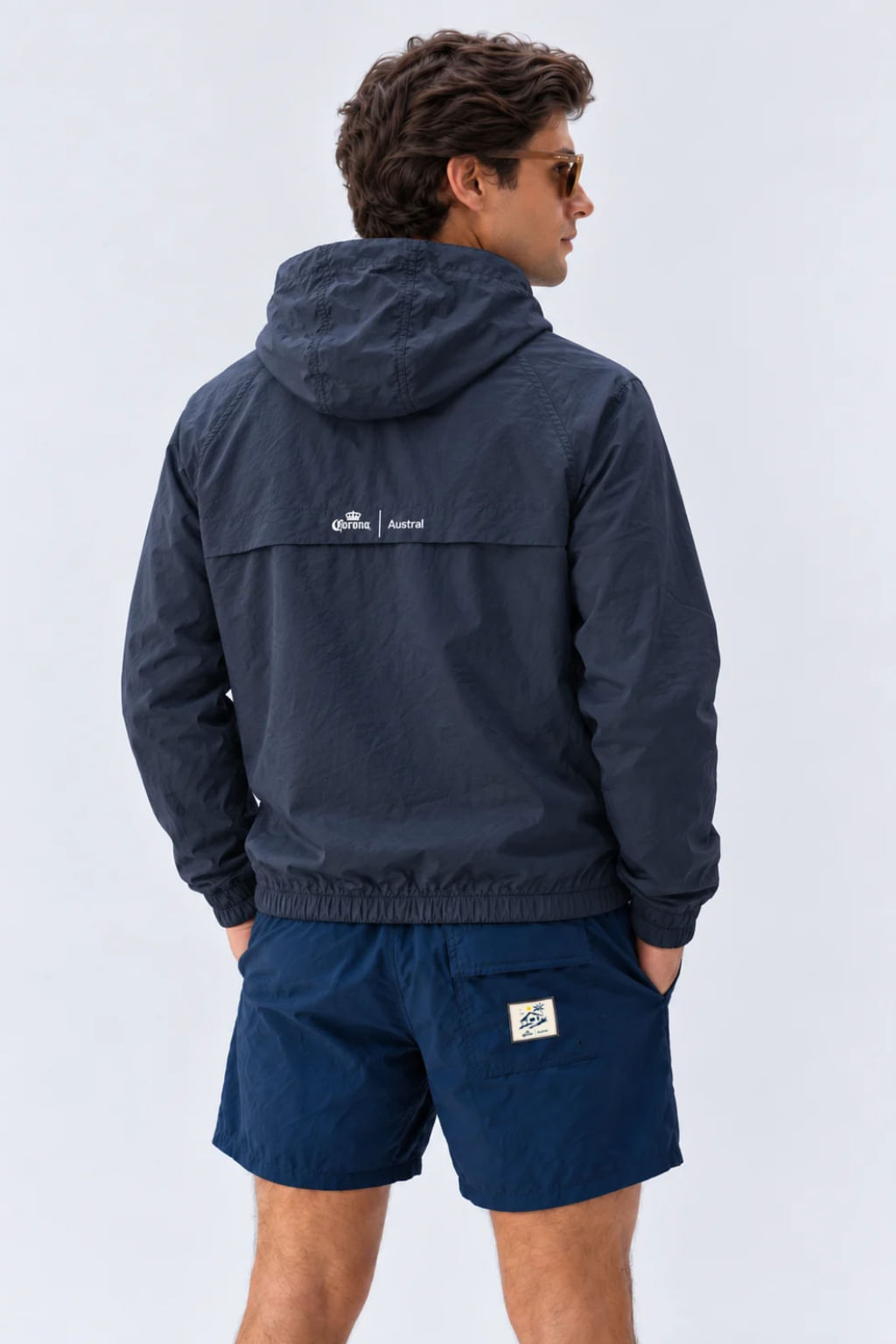 Windbreaker Austral Corona Azul Escuro